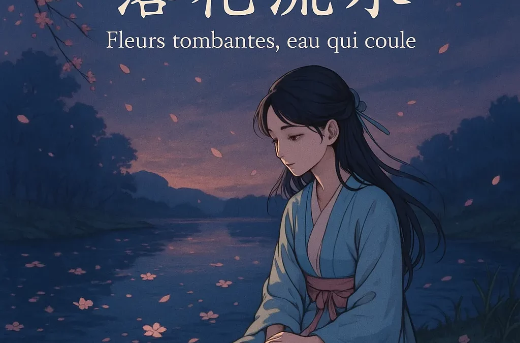 落花流水 – Fleurs tombantes, eau qui coule
