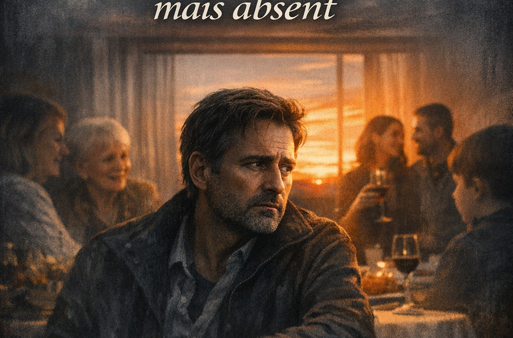 Entouré mais absent